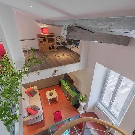 Апартаменты La Charmerie Duplex Climatise A 5min Du Vieux Port